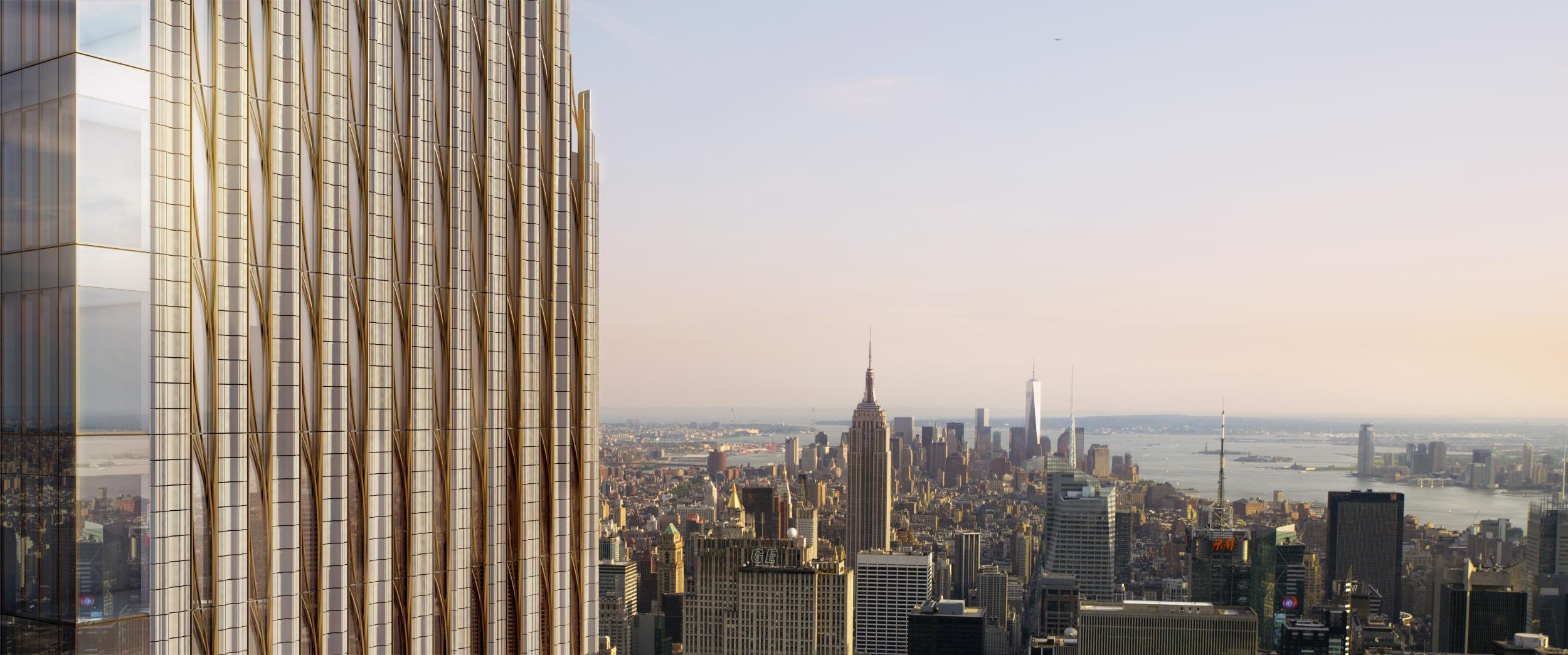 The views overlook New York City (HayesDavidson)