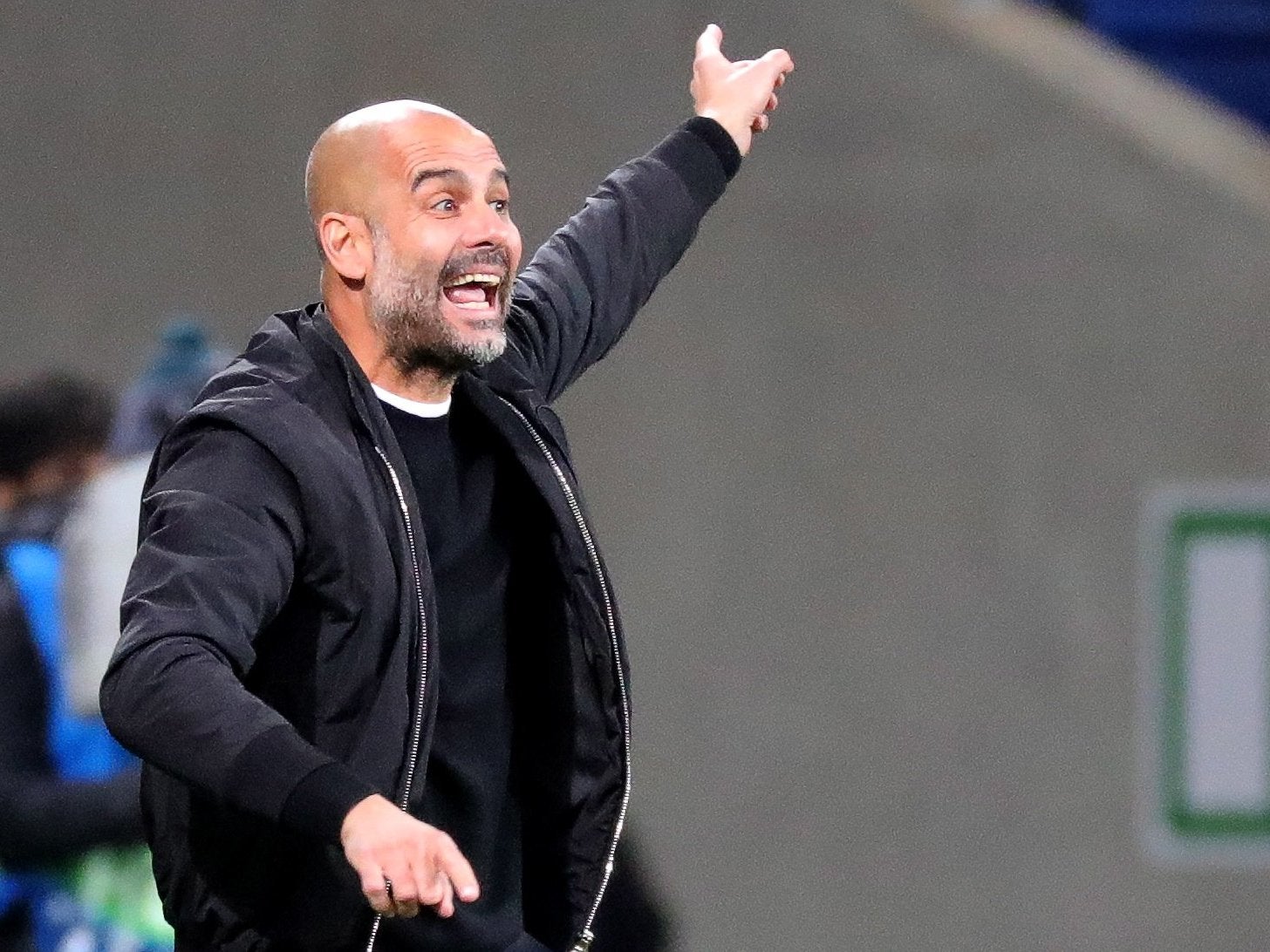 Pep Guardiola was delighted with his players’ character