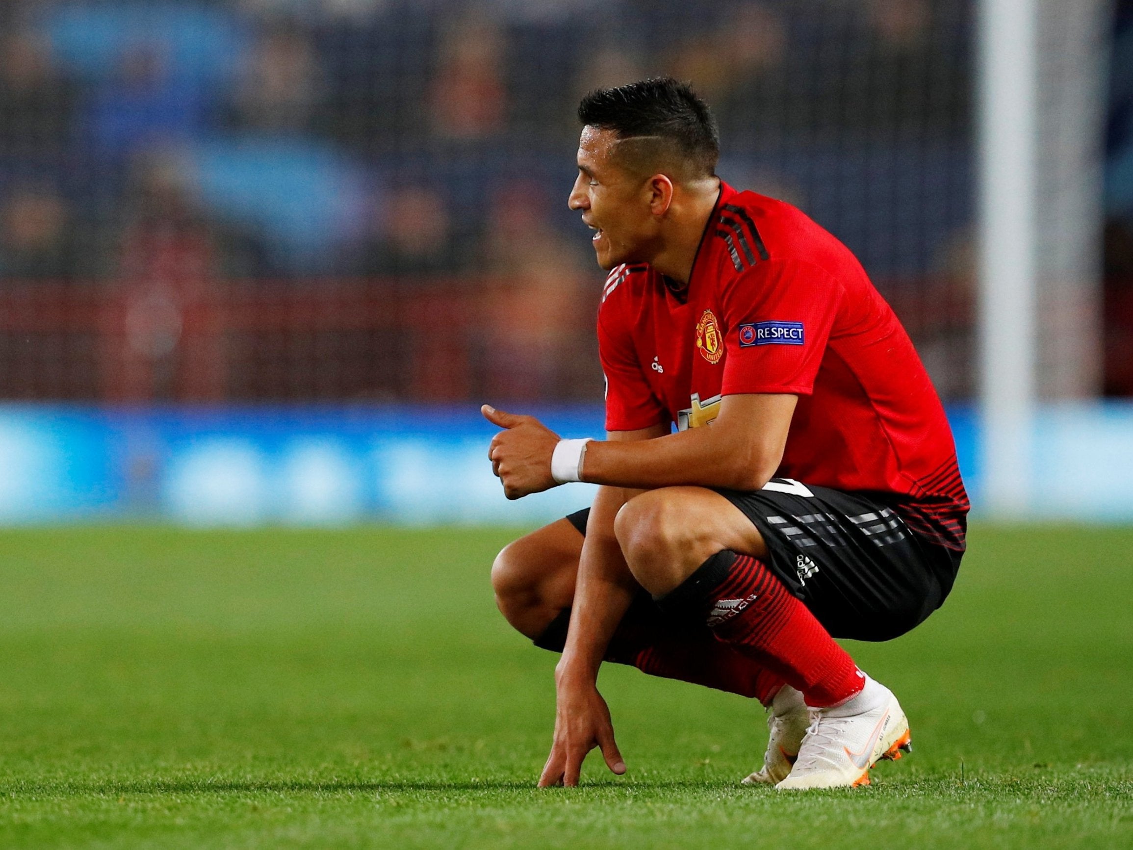 Sanchez now cuts a disconsolate figure