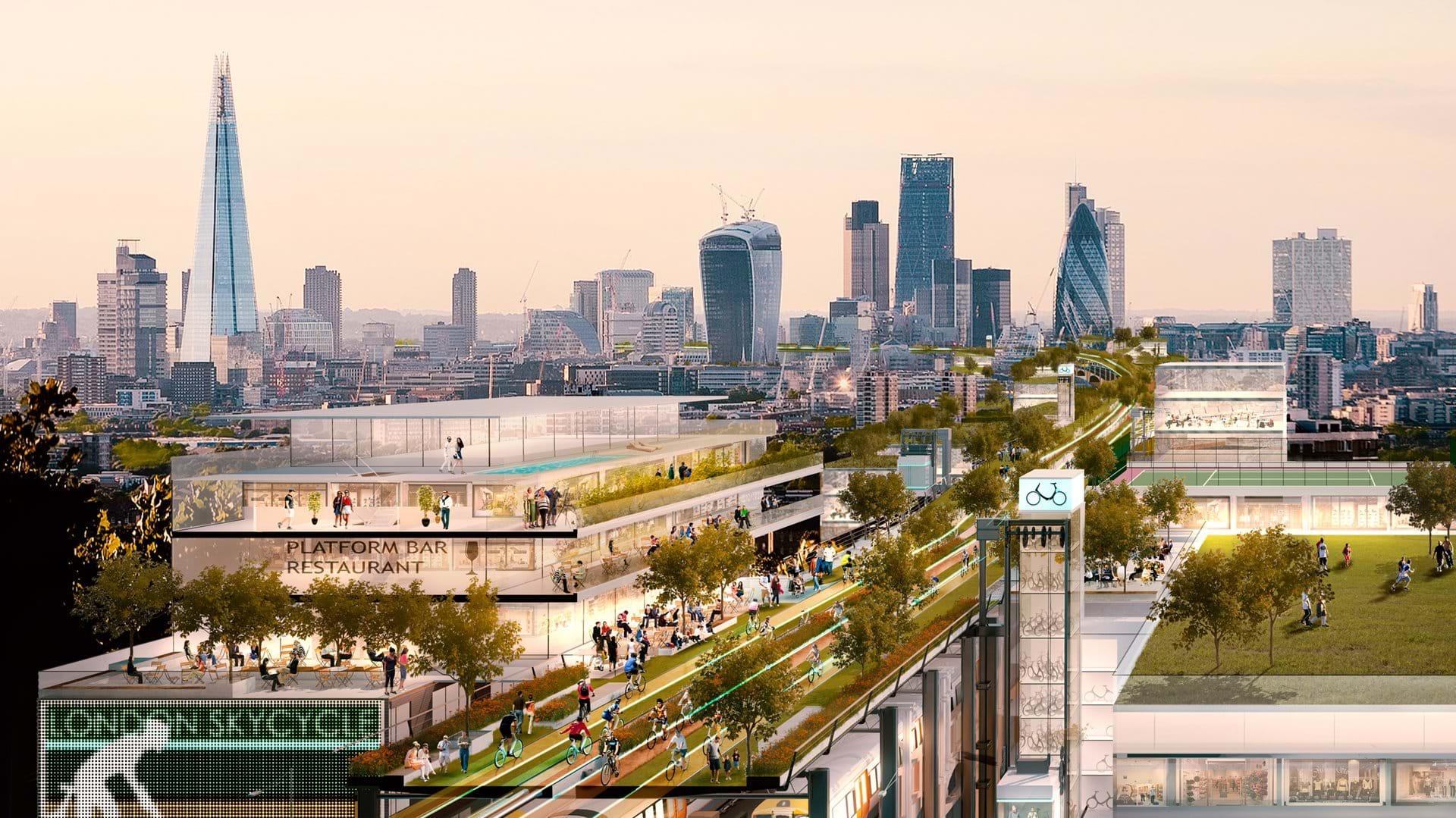 Skycycle could transform the way Londoners commute across the city