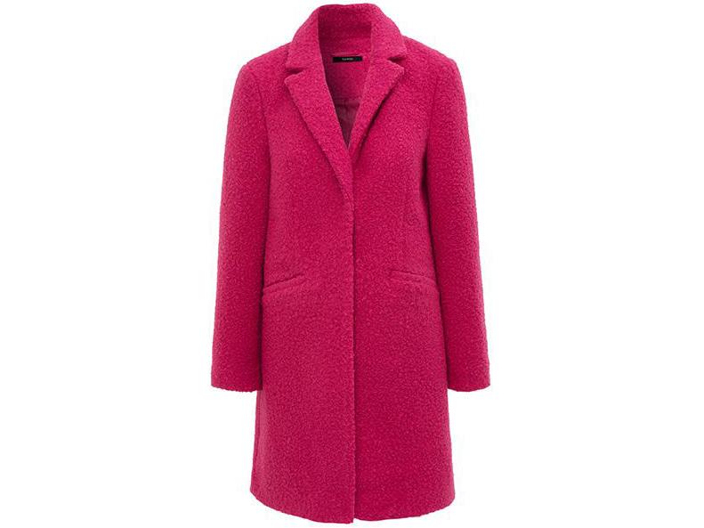 Tickled Pink Textured Formal Longline Coat, £35, Asda