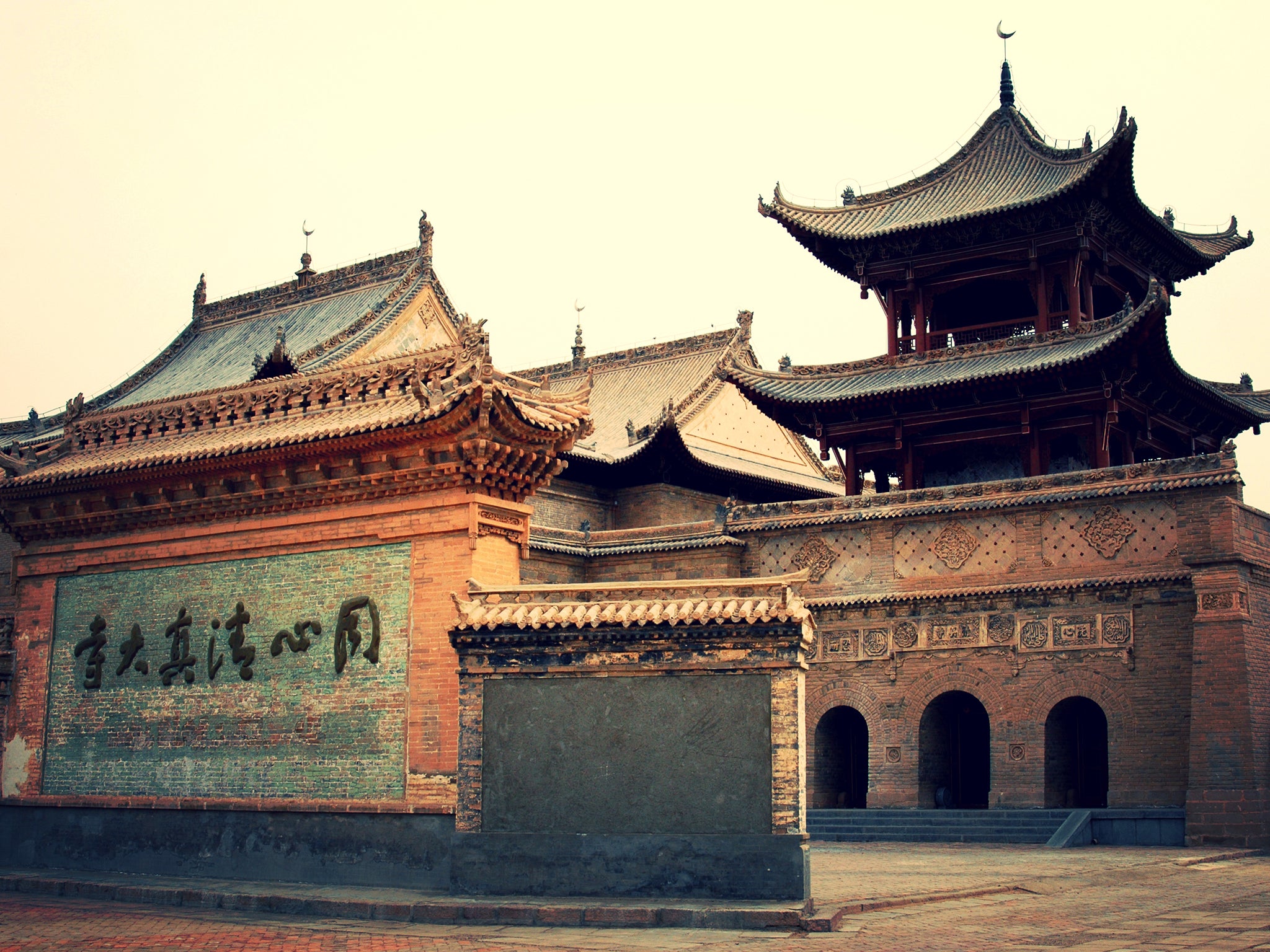 Tongxin Mosque in Ningxia, China