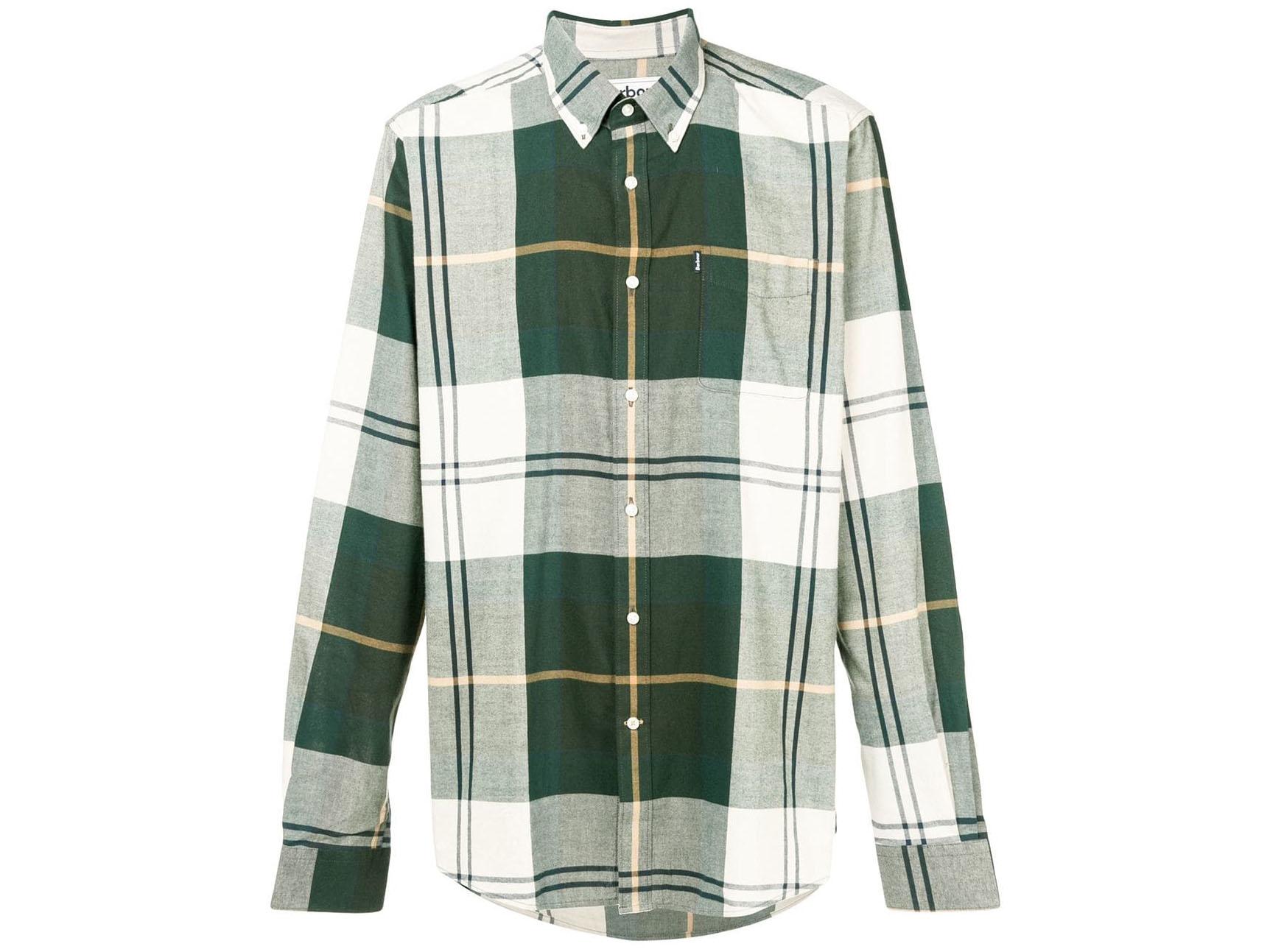 Barbour, Endsleigh tartan shirt, £60, Farfetch