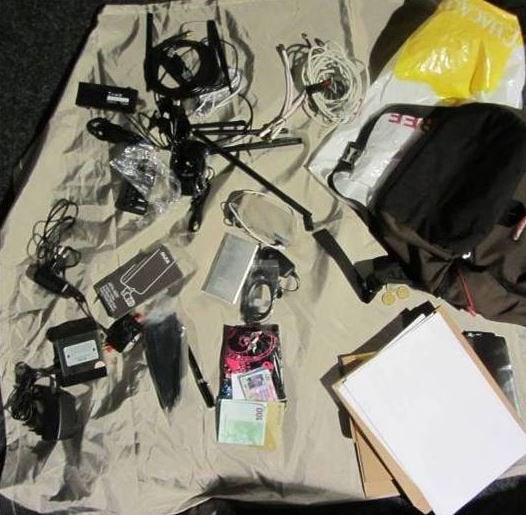 Equipment found on the Russian spies who allegedly tried to hack the OPCW