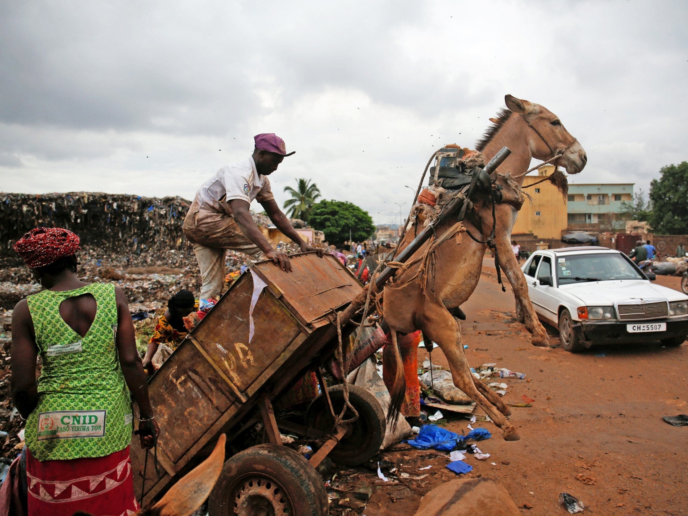 One operation in Bamako has had to quadruple its fleet of carts in a decade