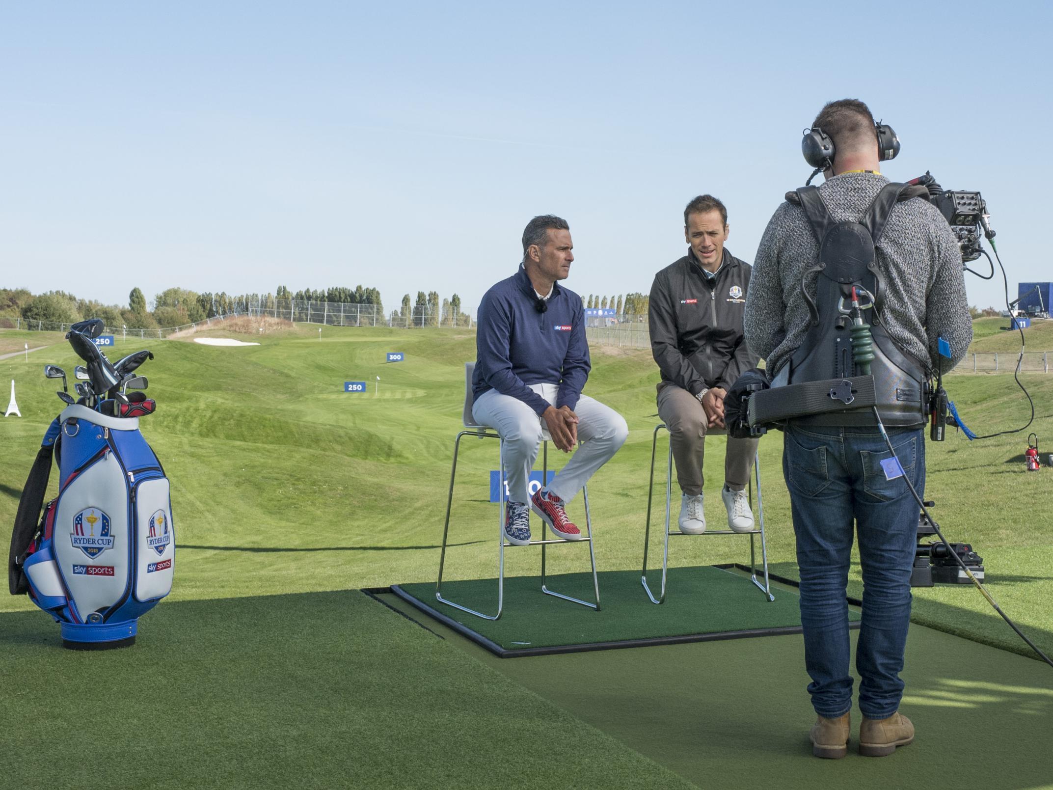 New segments like 'The Range' have been introduced to Sky's coverage