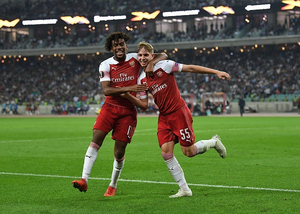 A youthful Arsenal worked hard for their win in Baku