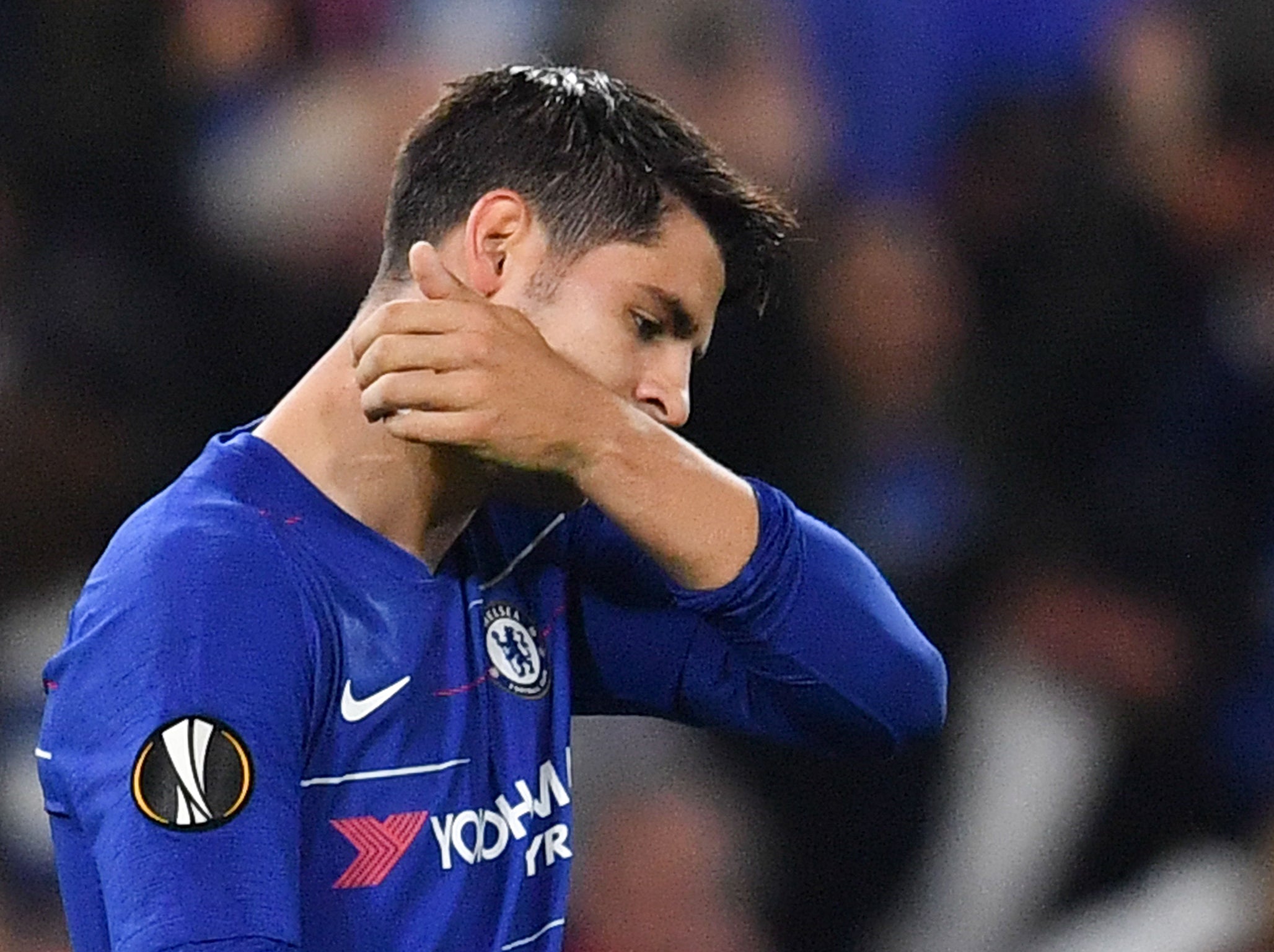 Morata stabbed in Chelsea’s late goal