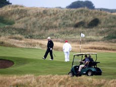 Trump loses £3.5m in one year from Turnberry golf course