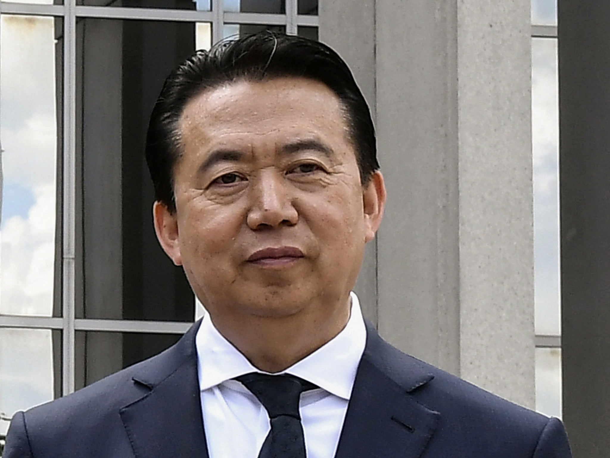 Meng Hongwei lived in Lyon with his wife and children.