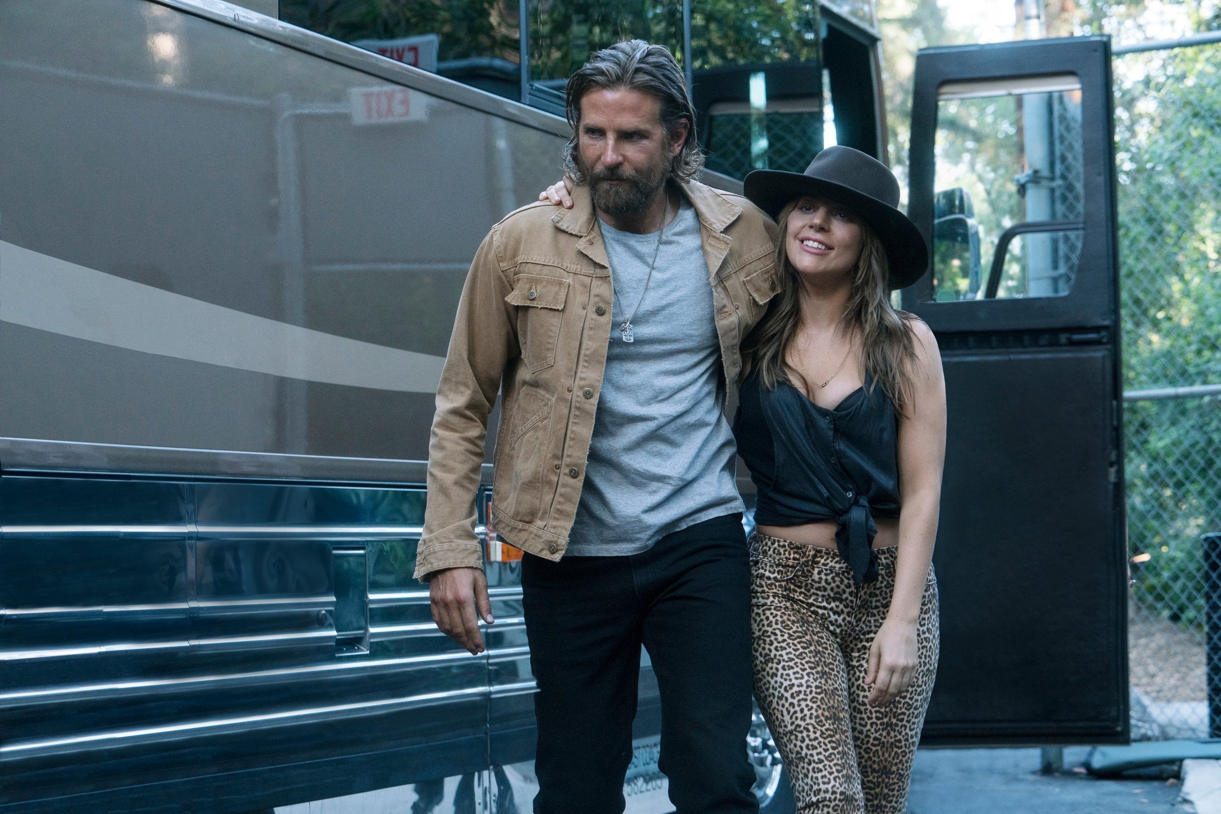 Bradley Cooper and Lady Gaga star as an alcoholic musician and an aspiring singer in the 2018 remake and are potential frontrunners for an Oscar