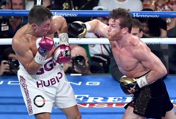 Canelo stunned Gennady Golovkin in his last outing