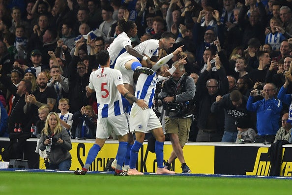 Glen Murray celebrates his opener