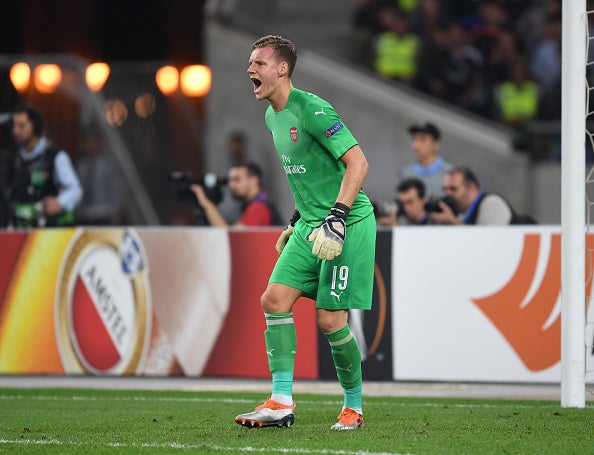 Bernd Leno impressed in the Europa League