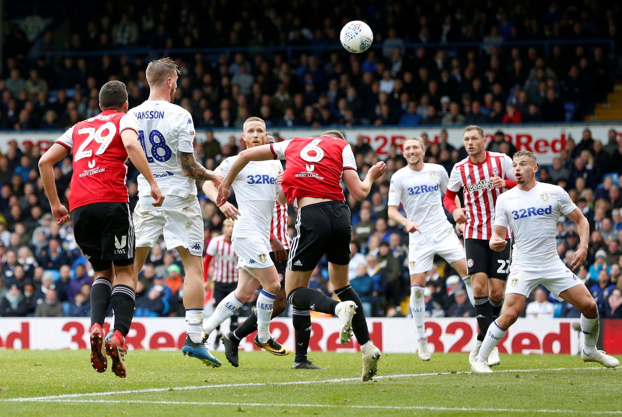 Pontus Jansson grabbed the equaliser for Leeds on Saturday