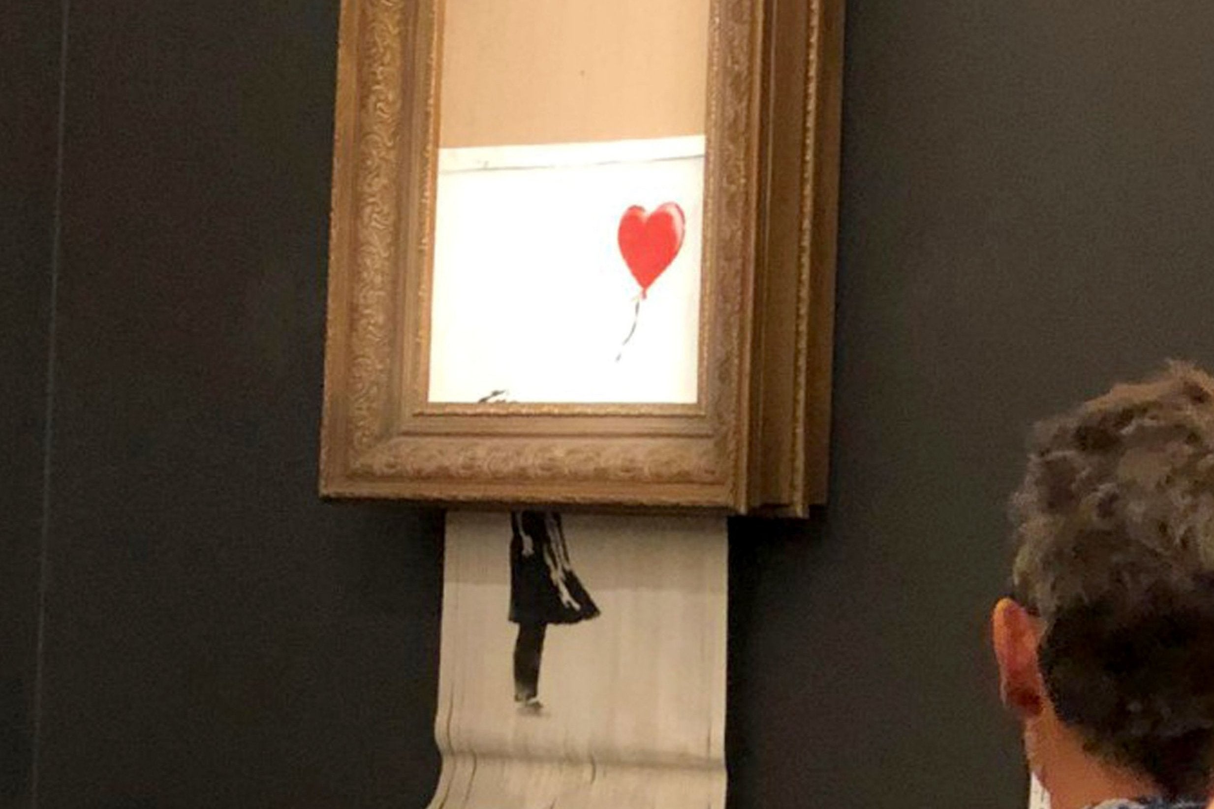 One version of the ‘Girl with Balloon’ series was the artwork which famously self-destructed moments after it was sold