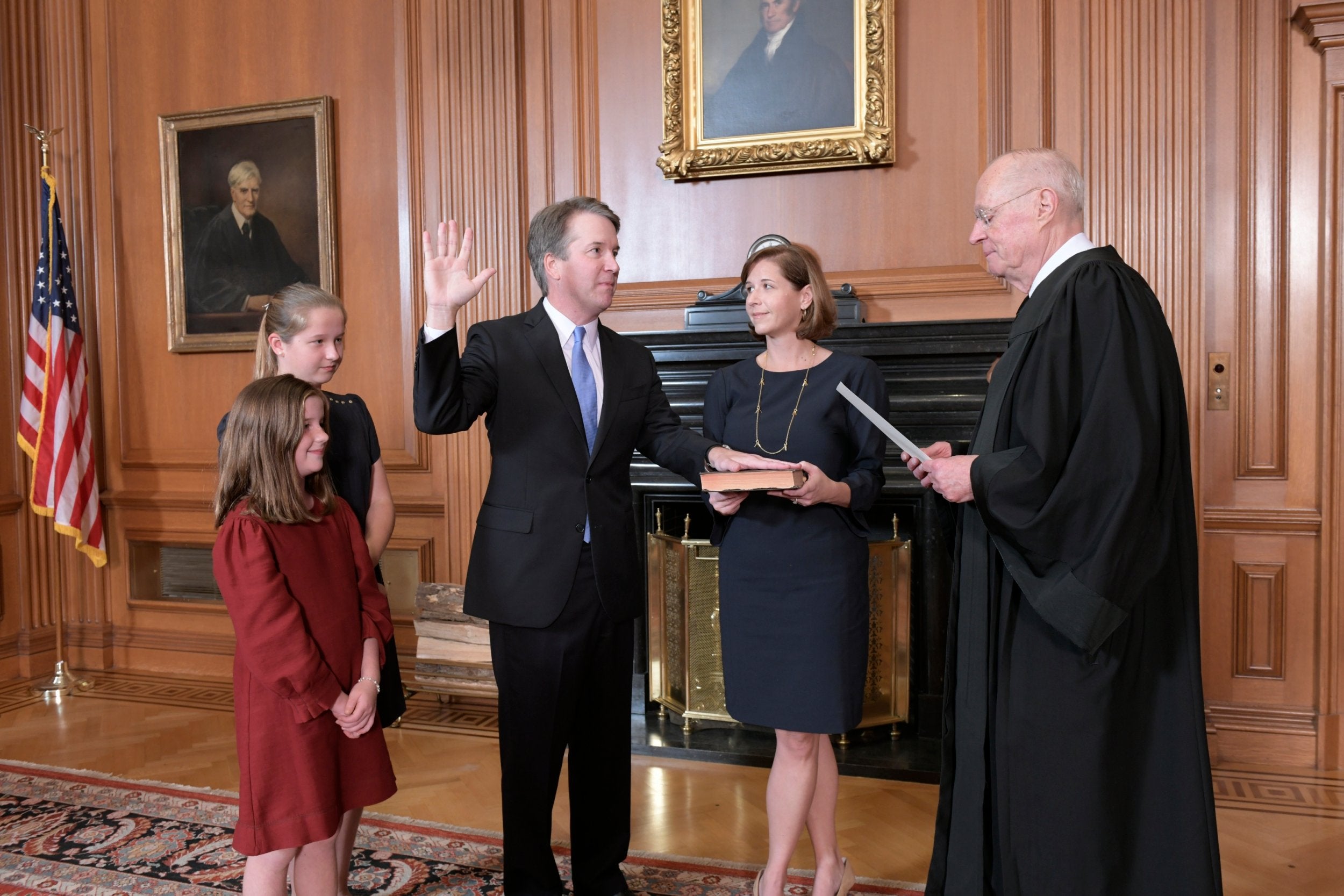 The 53-year-old judge was sworn in to the Supreme Court on Saturday in the face of massive opposition