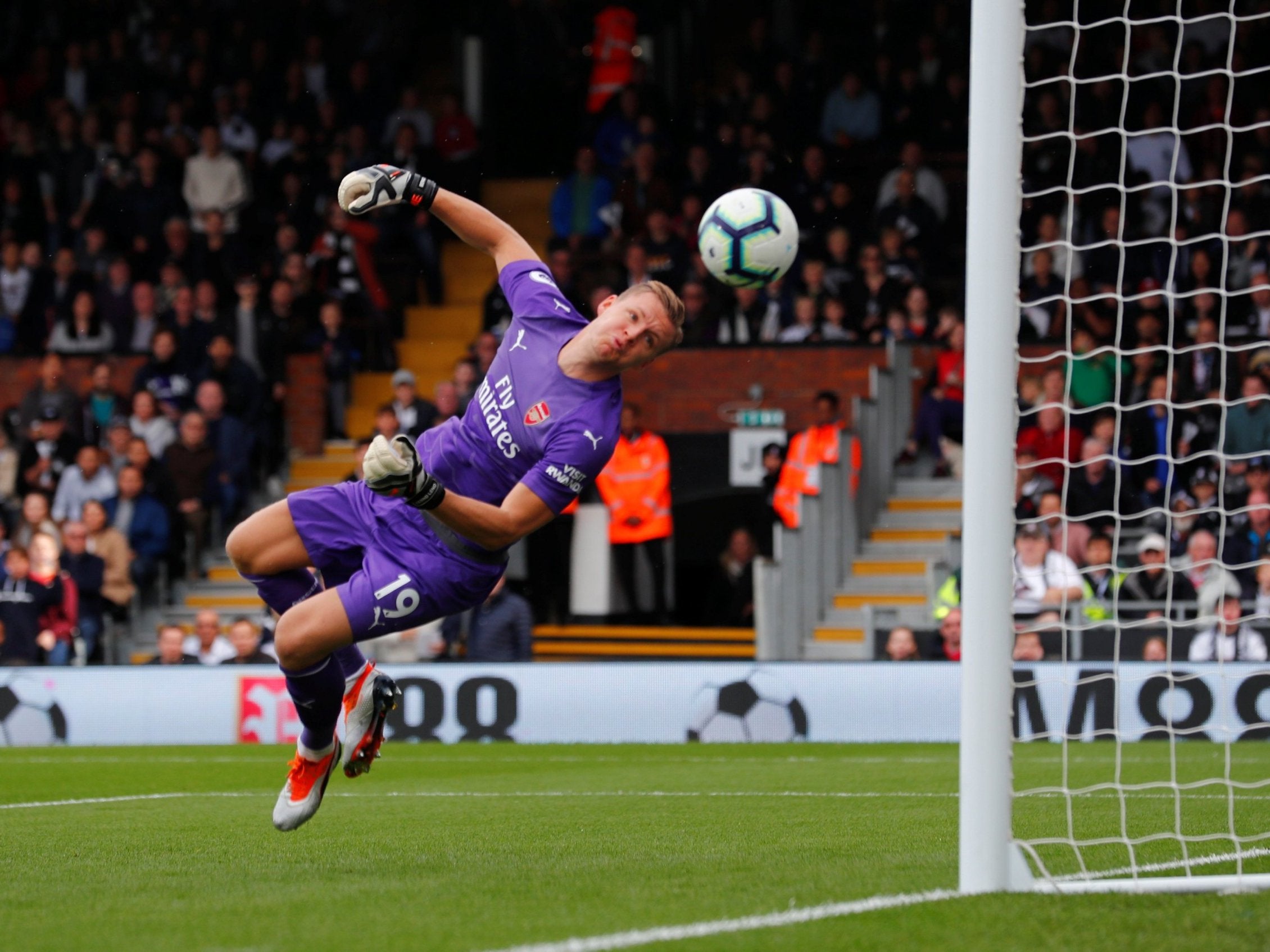 Bernd Leno will get a run in the first team