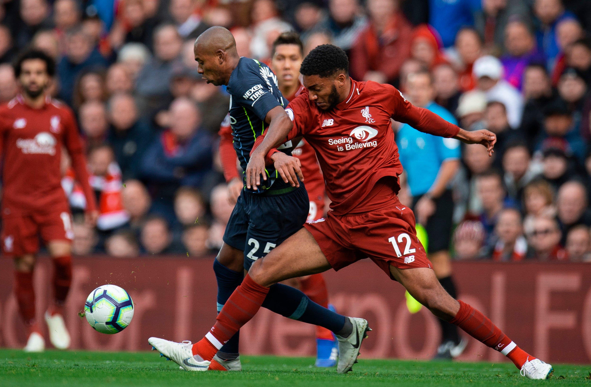 More of a centre-back than a right-back and Liverpool missed Trent Alexander-Arnold’s ability to get forward on the right. Defensively solid, as you would expect.