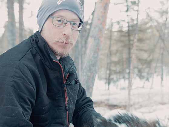 Saami reindeer herder Jonas Vannar