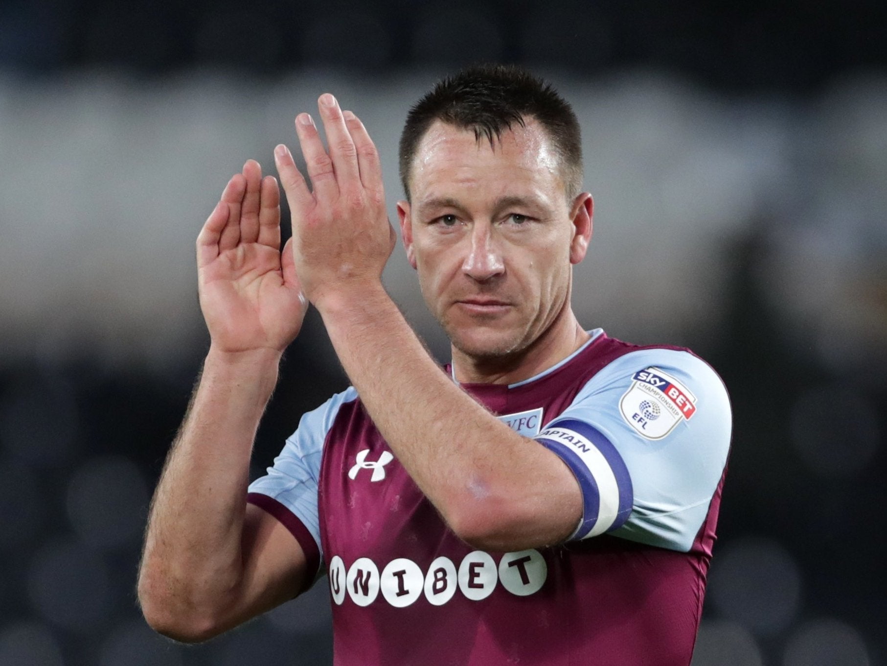 Terry finished his playing career with Villa