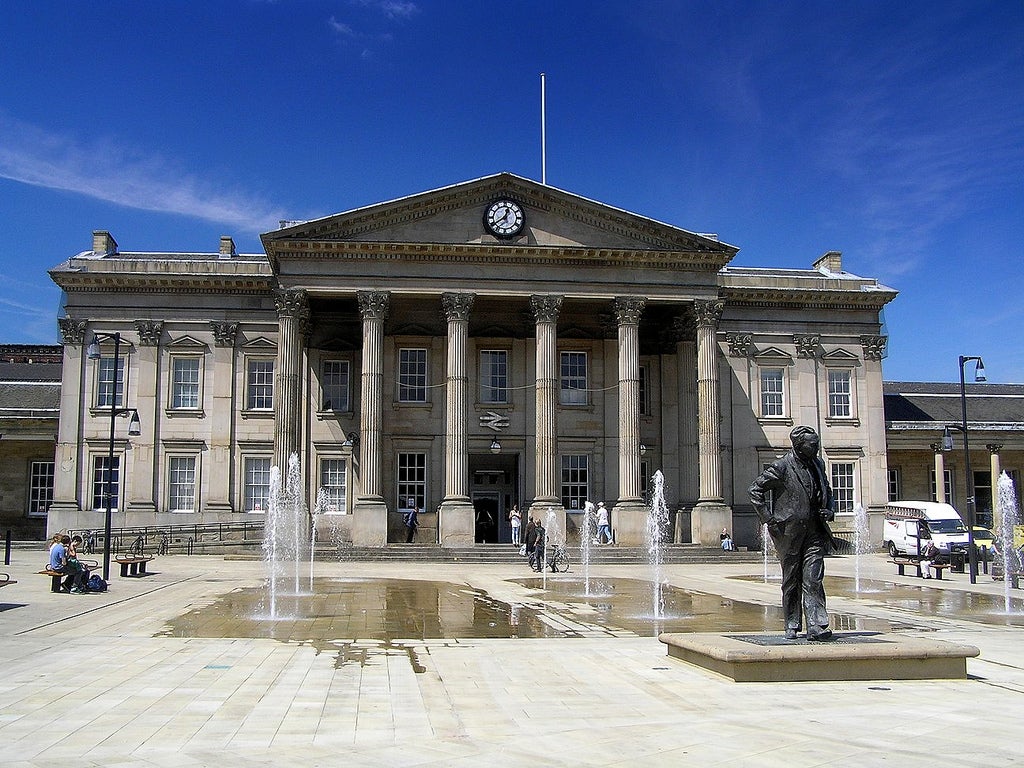 Welcome to Huddersfield: the train station