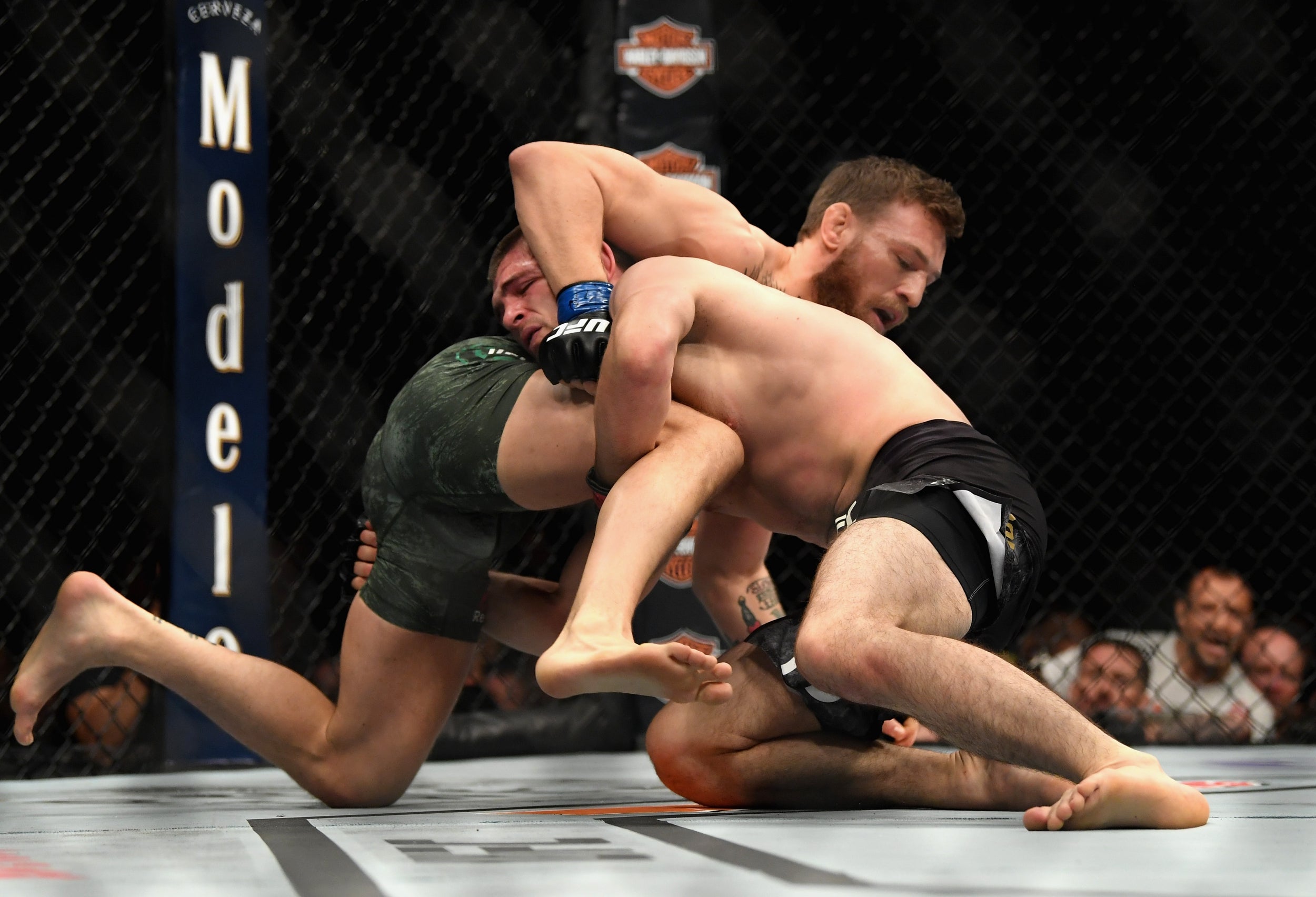 McGregor was dominated by Khabib (Getty)