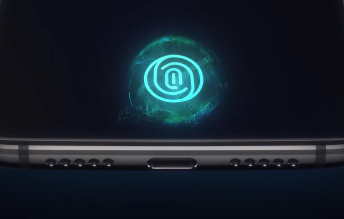 OnePlus has beaten smartphone heavyweights Apple and Samsung to introduce an in-screen fingerprint sensor