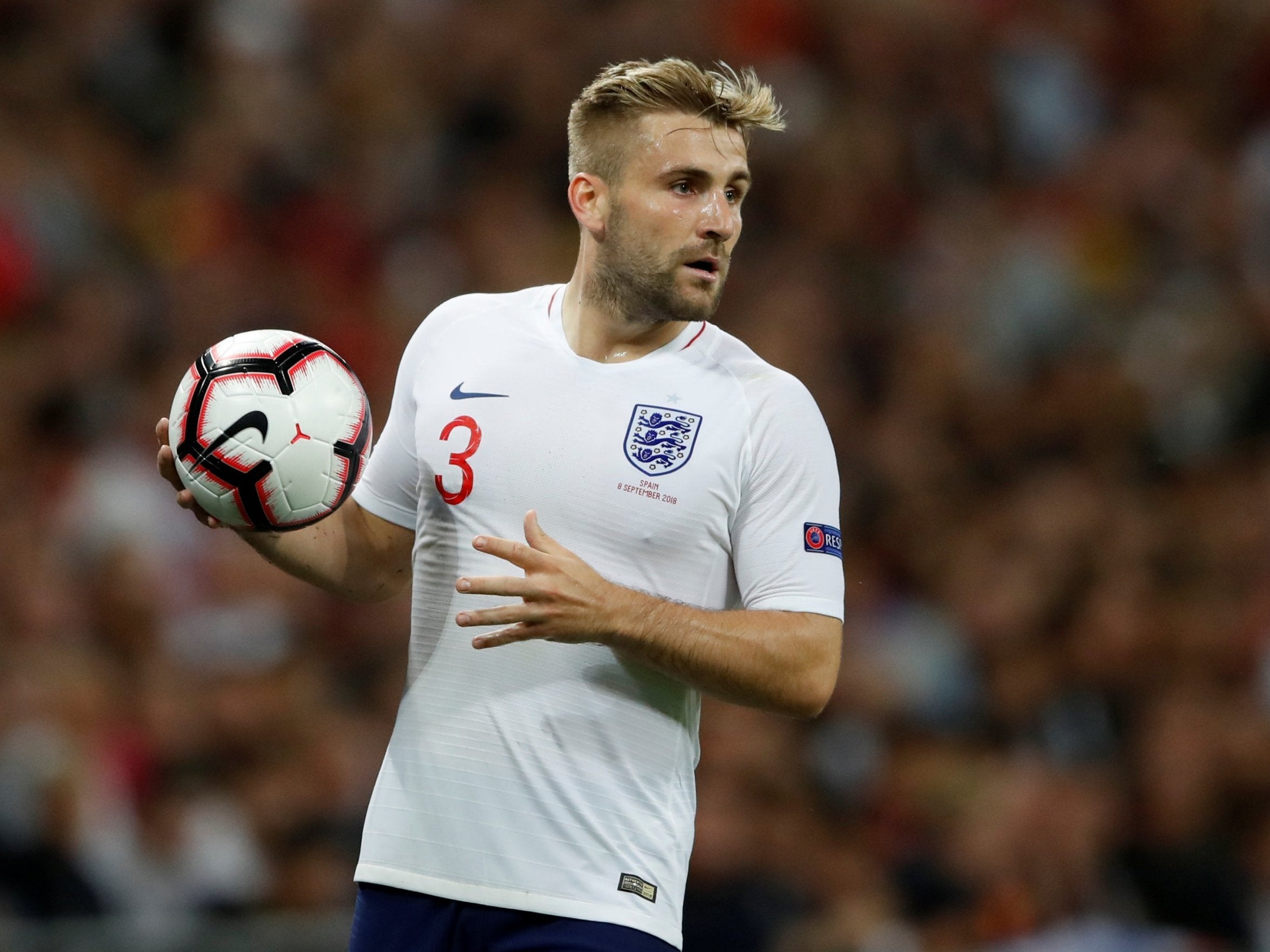 Shaw has earned an England recall