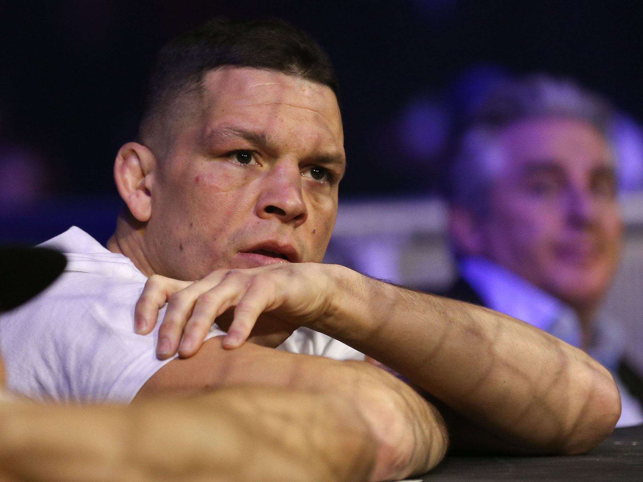 Nate Diaz's fight against Dustin Poirier at UFC 230 appears to be off (Getty )