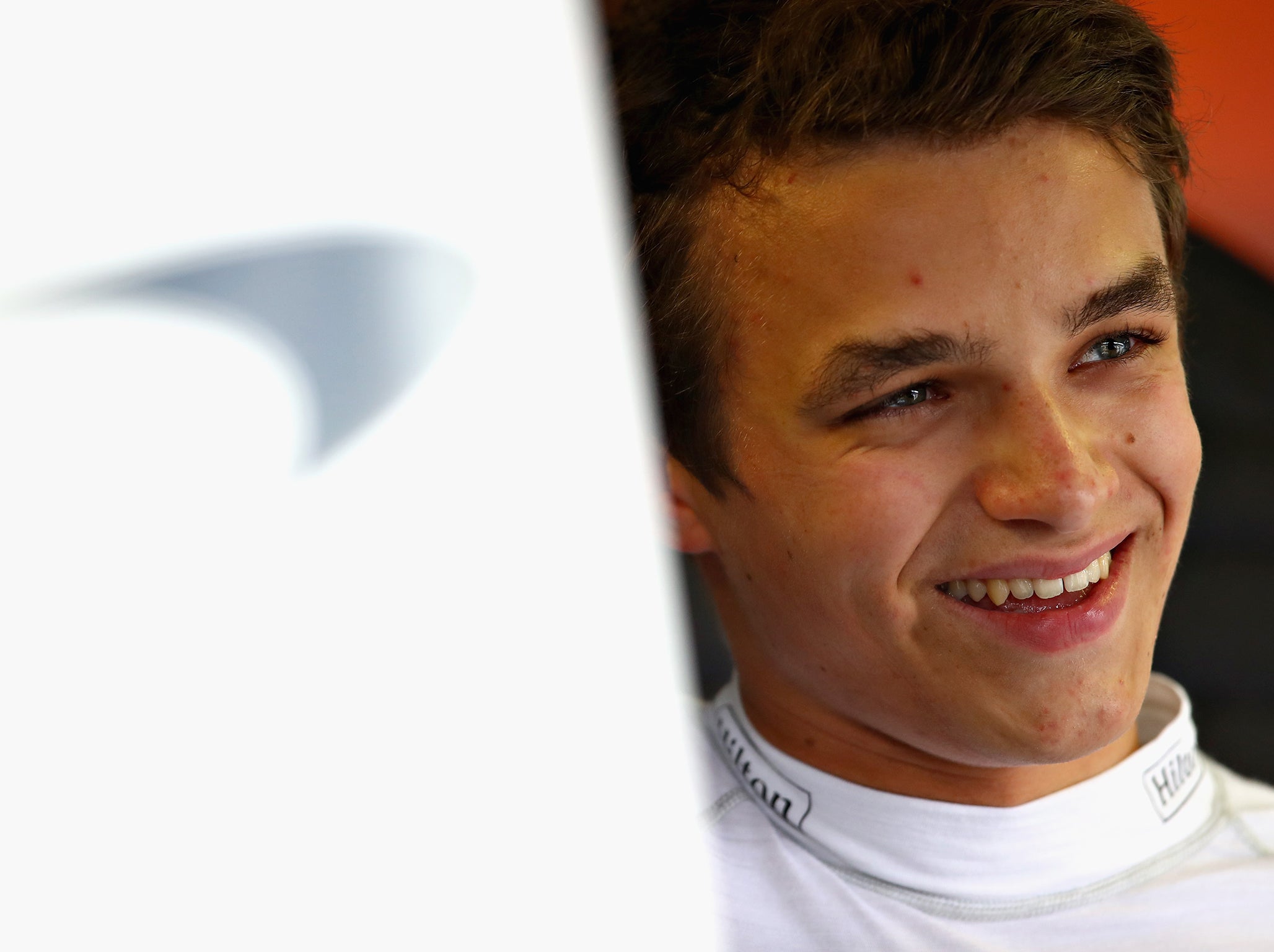 Lando Norris will join Lewis Hamilton on the grid