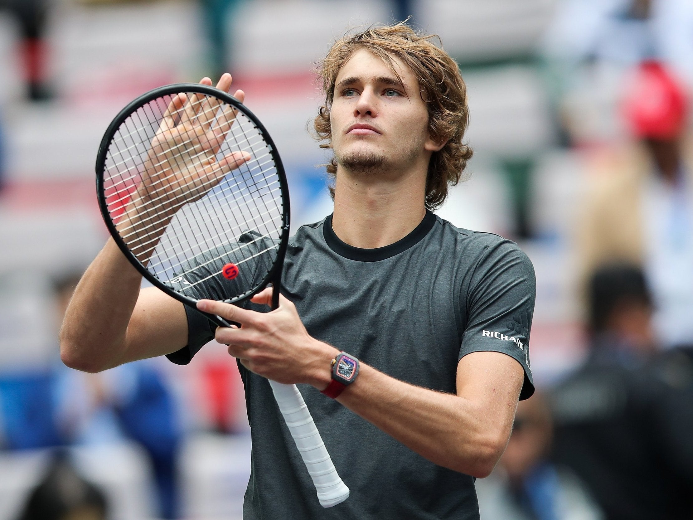 Zverev will face either Novak Djokovic or Kevin Anderson in the last four