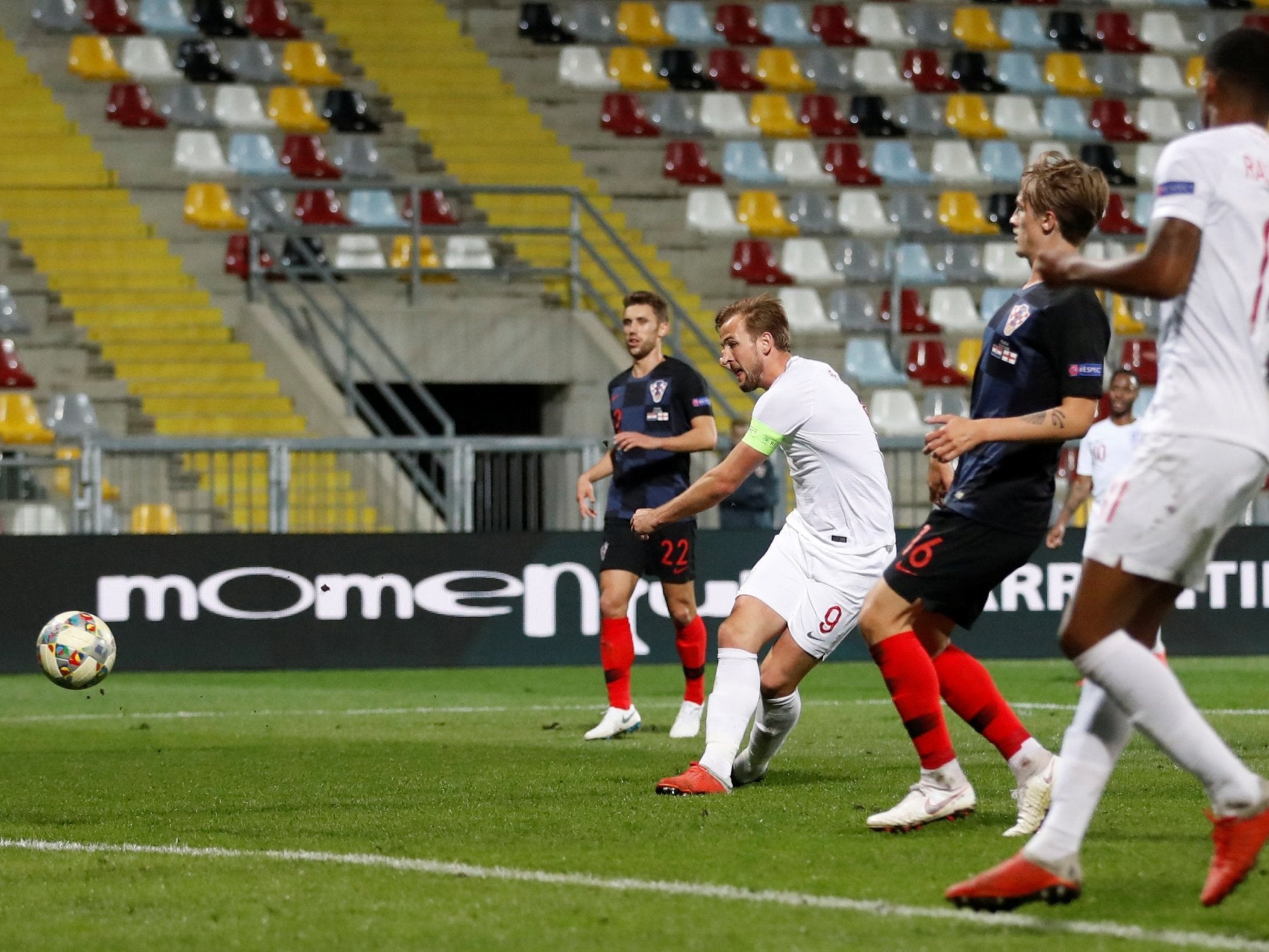 Kane found the back of the net but saw his goal ruled out for offside