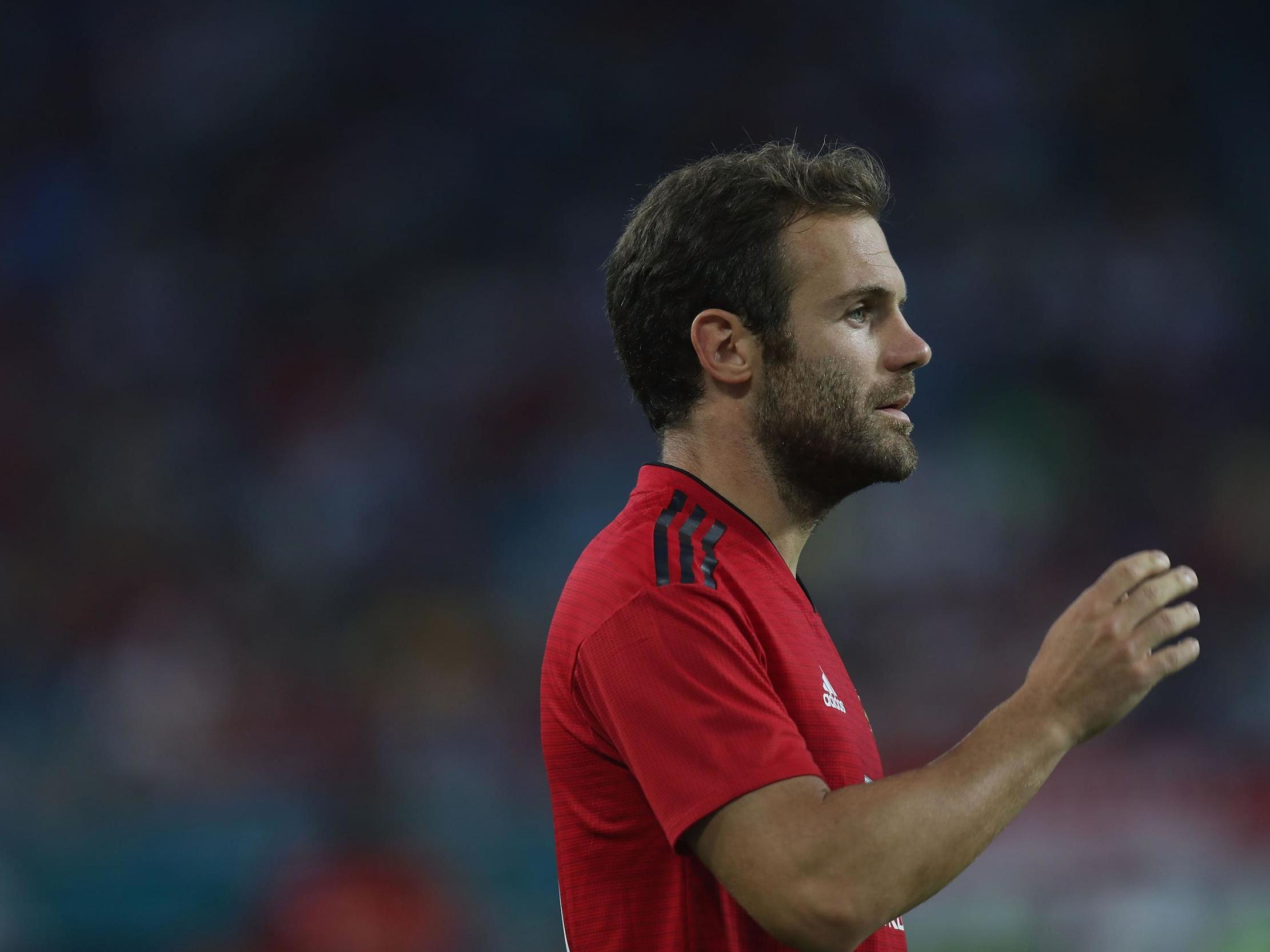 Juan Mata won't feature at all in Spain's Nations League clash with England on Monday night