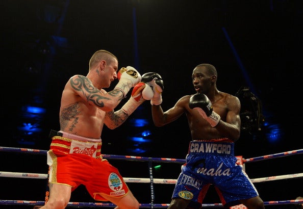 Crawford became Nebraska's first world champion for a century when he defeated Ricky Burns