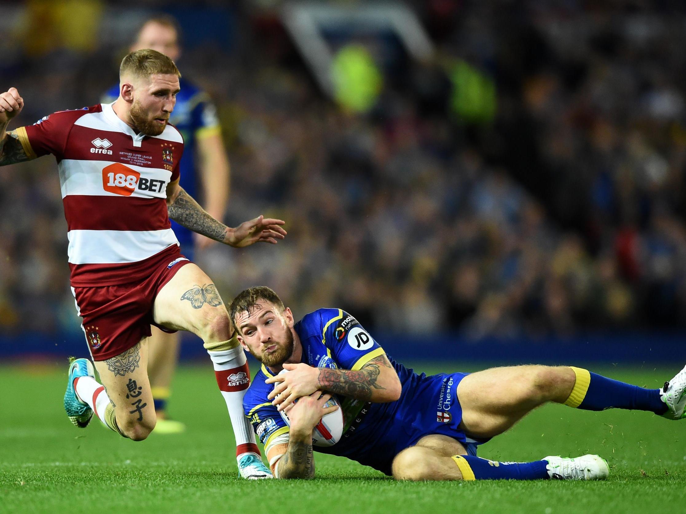 Daryl Clark pounces on a loose ball