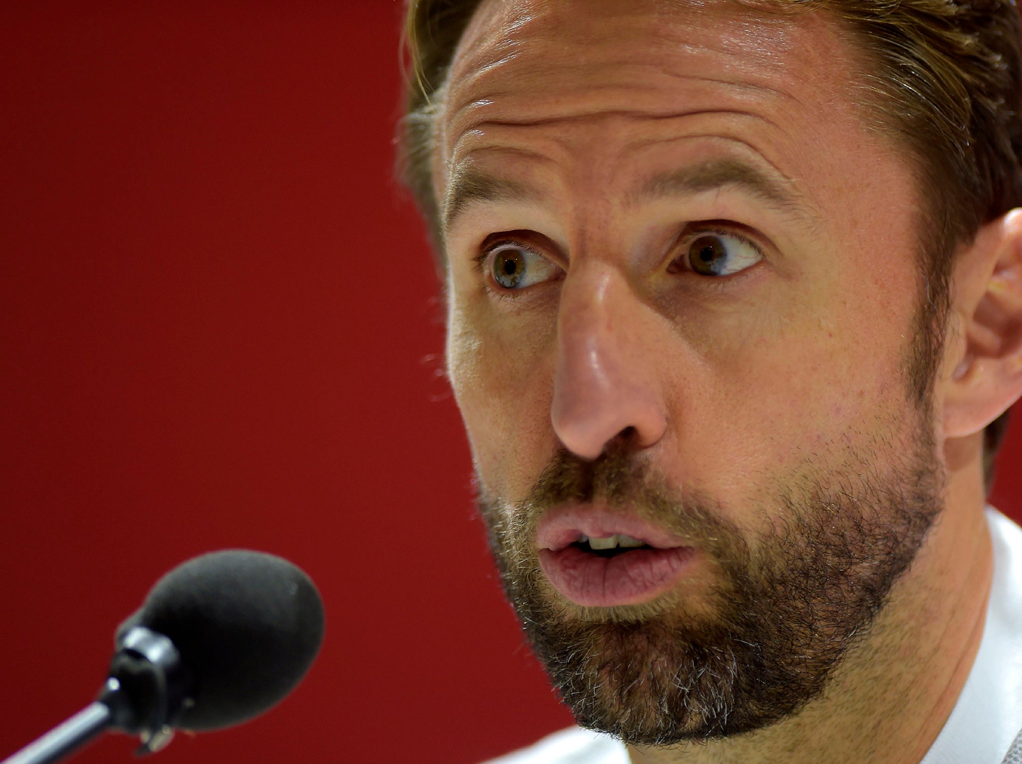 Gareth Southgate was speaking ahead of the Spain match