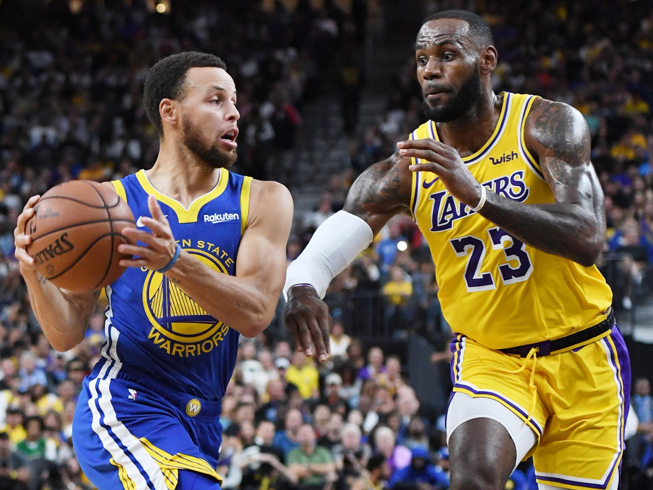 Golden State Warriors did their best to upstage Lebron James