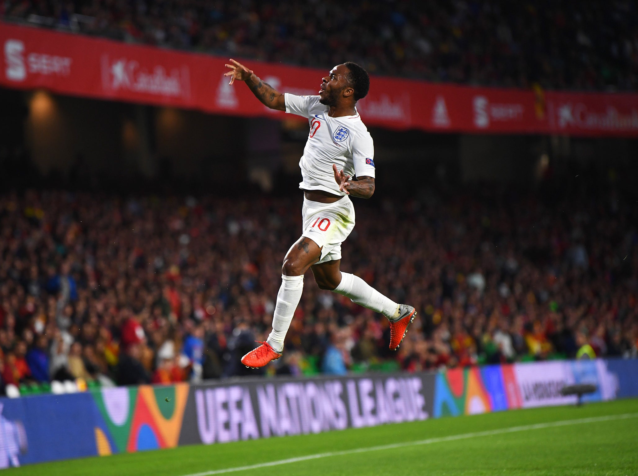 Raheem Sterling was sensational for England