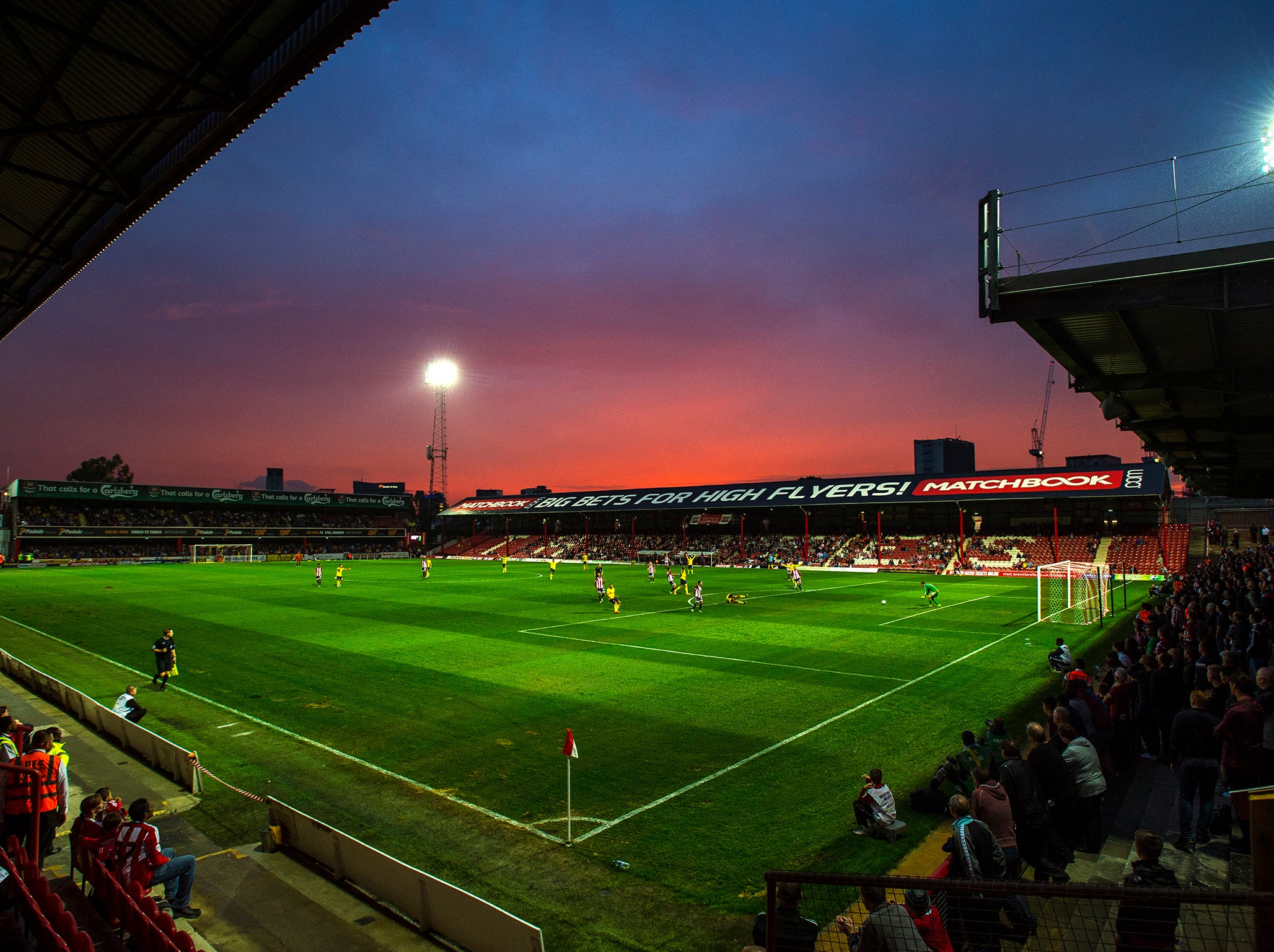 Brentford sit seventh in the Championship