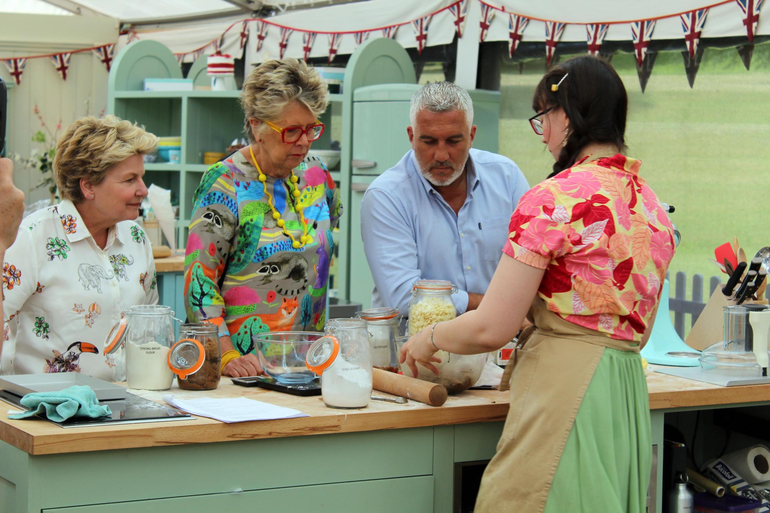 Bake Off contestants will reach the semi-final stage on Tuesday