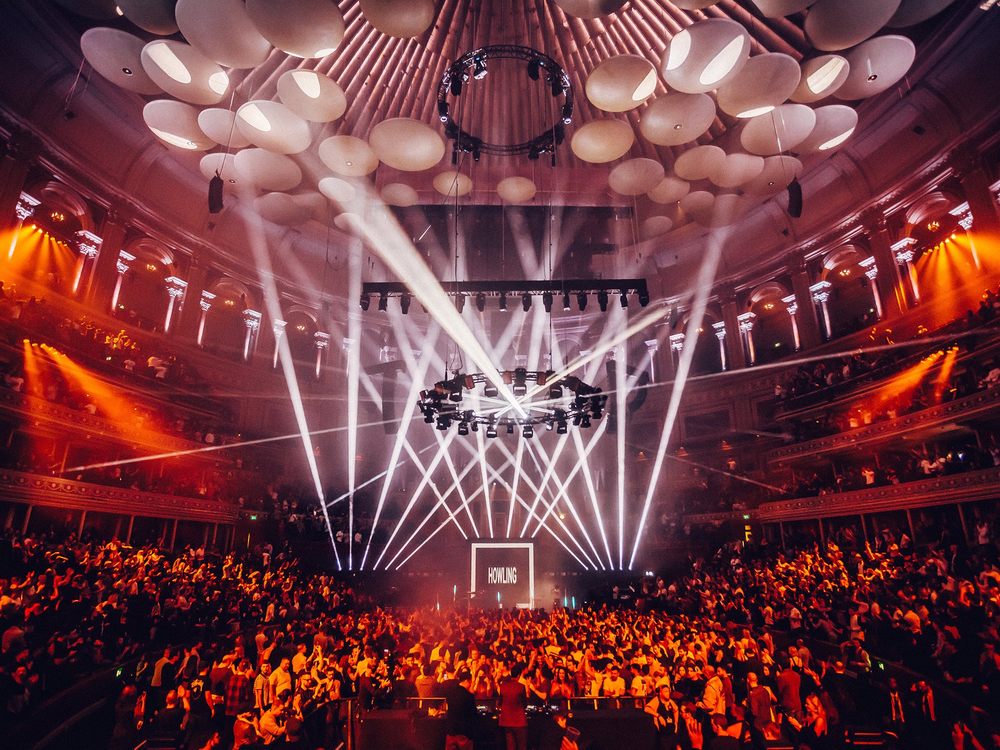 Howling perform at the Royal Albert Hall during the Innervisions showcase last month