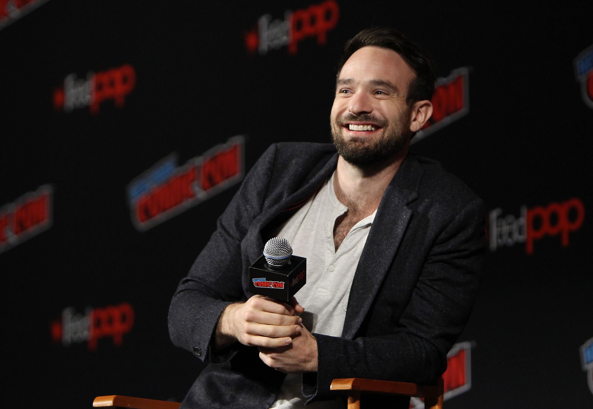 'The name's Cox, nice, polite, grateful Charlie Cox'