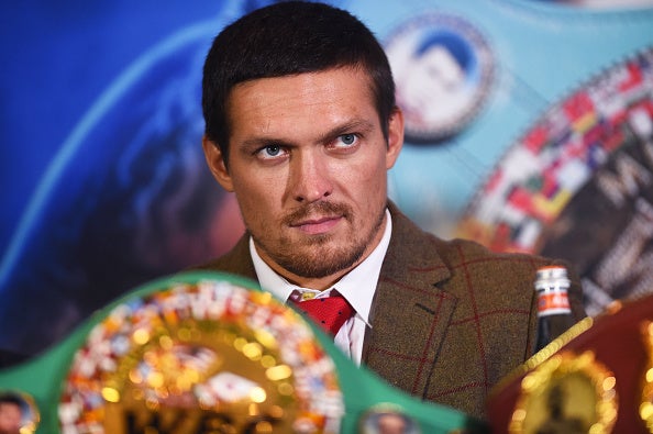 Usyk is looking to move up to heavyweight after his fight against Bellew