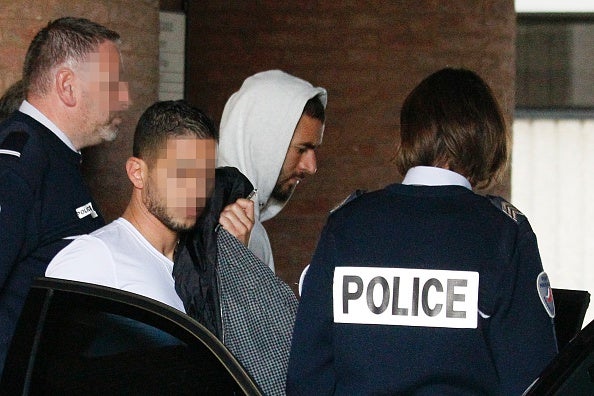 Karim Benzema going to court in 2015