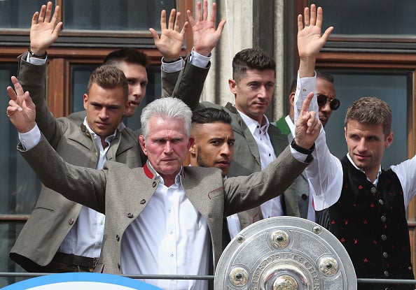 Bayern won their sixth successive league title last season under Jupp Heynckes