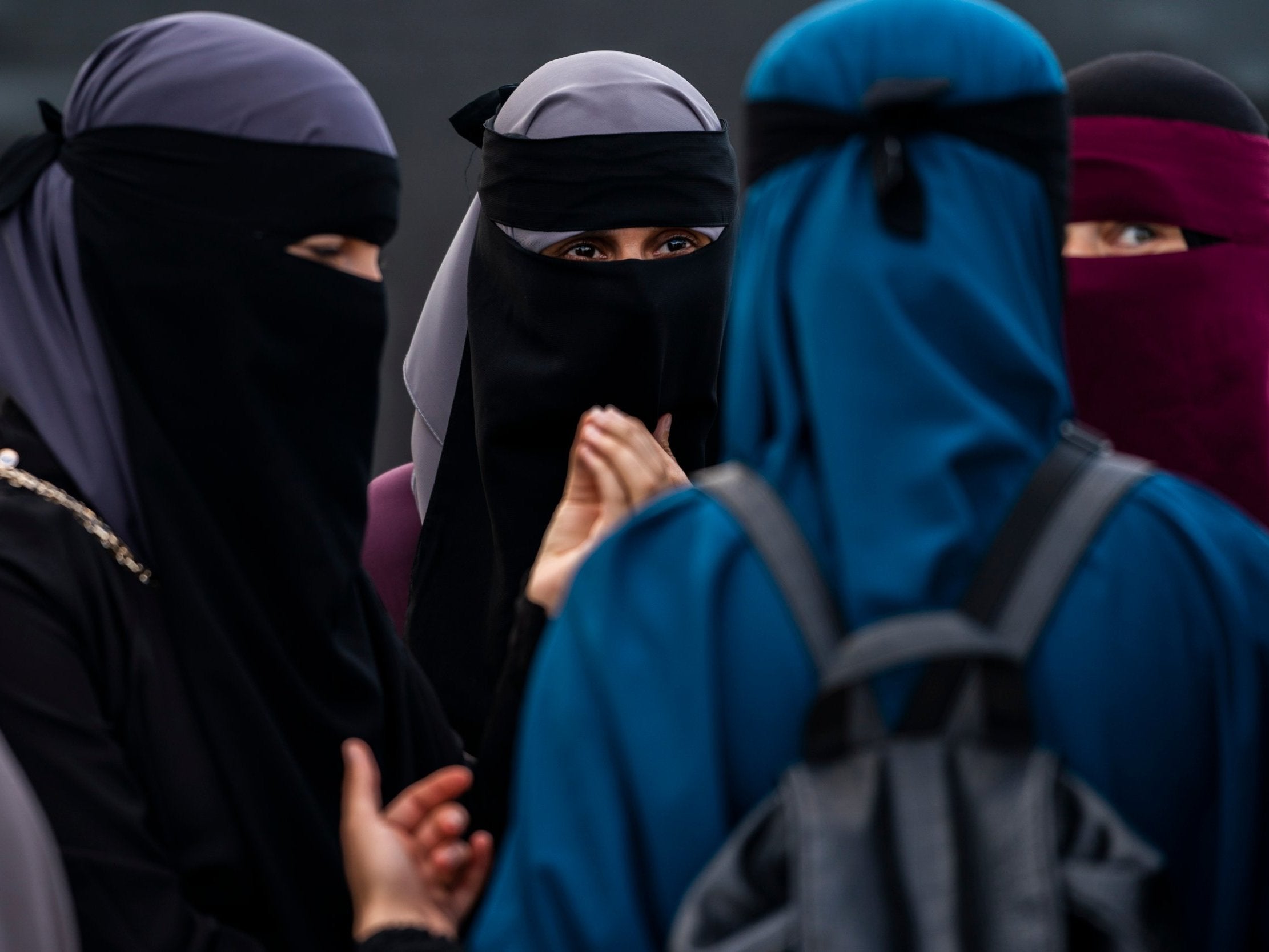 Few women in Algeria wear the niqab (File photo)