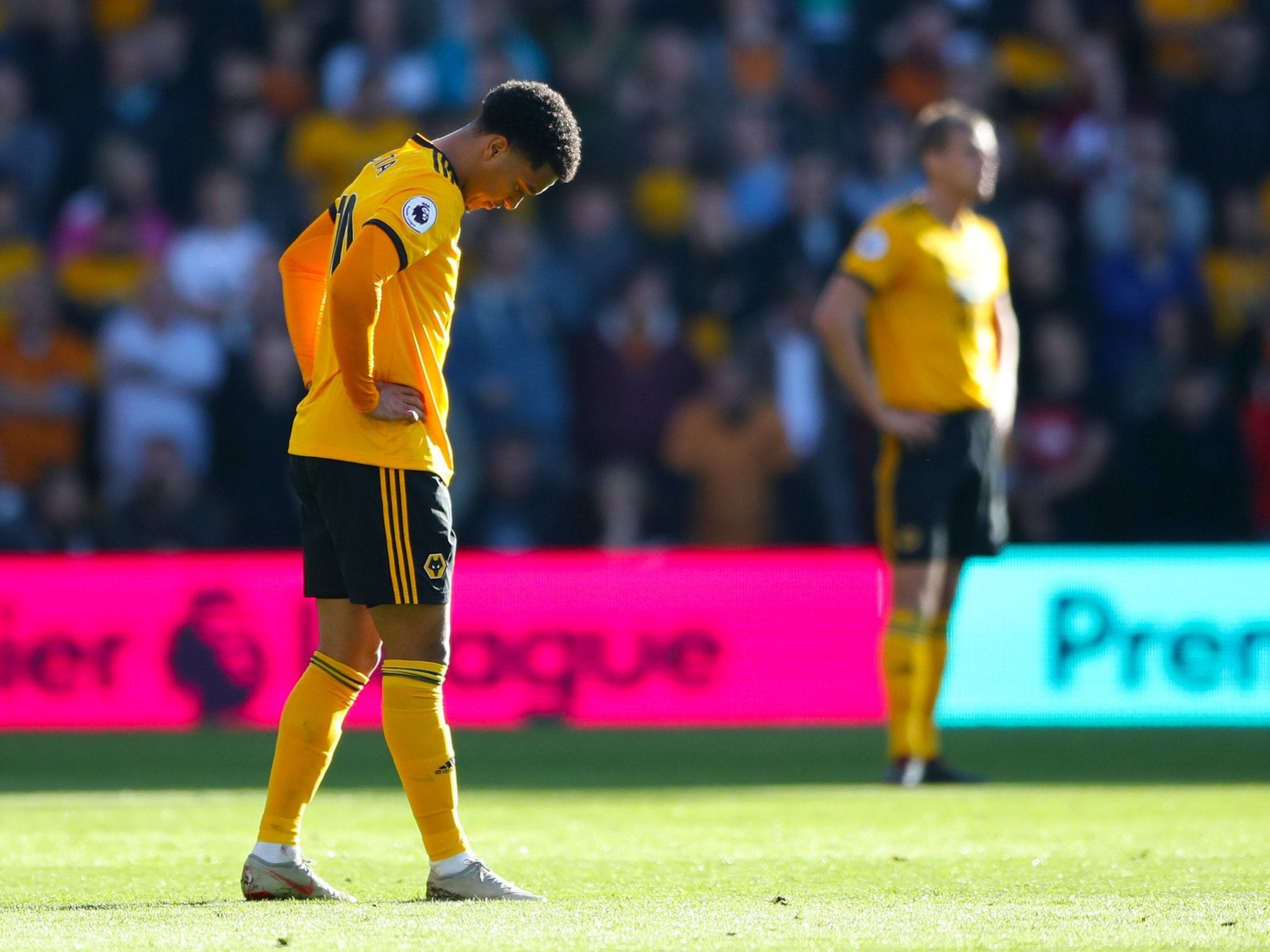 Wolves have lost their first league match since August