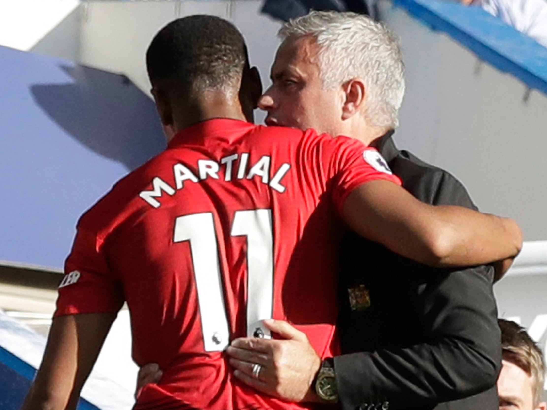 Martial says he and Mourinho have a good relationship