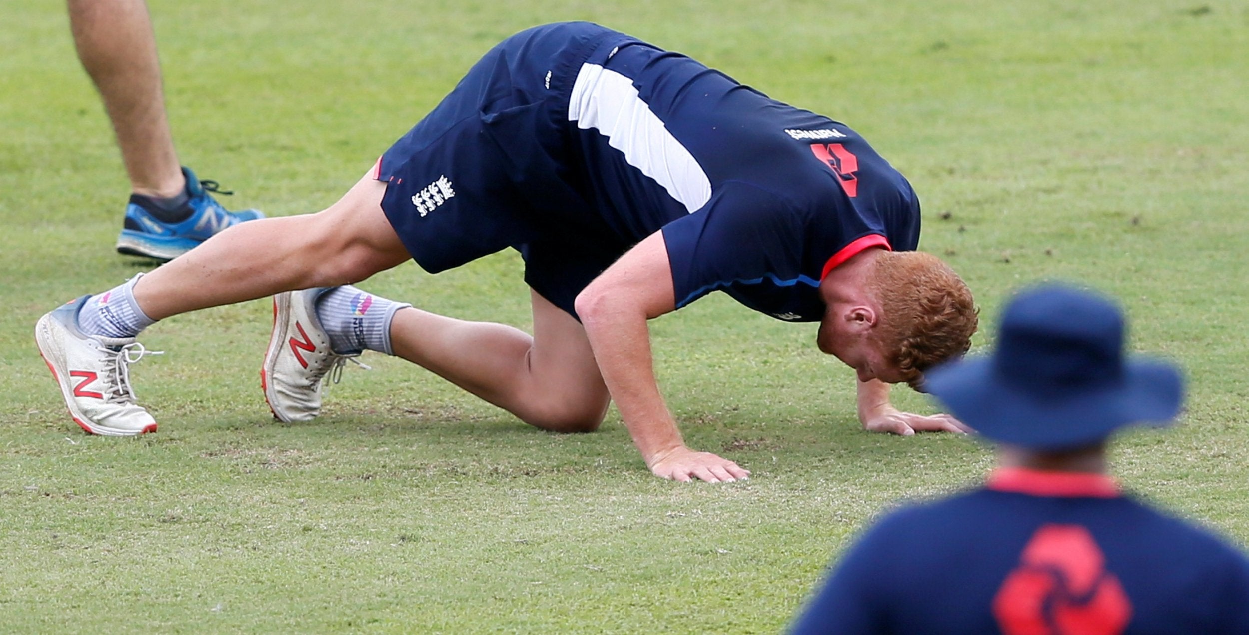 Bairstow was injured in training